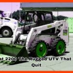 Bobcat 2200 The Rugged UTV That Won’t Quit